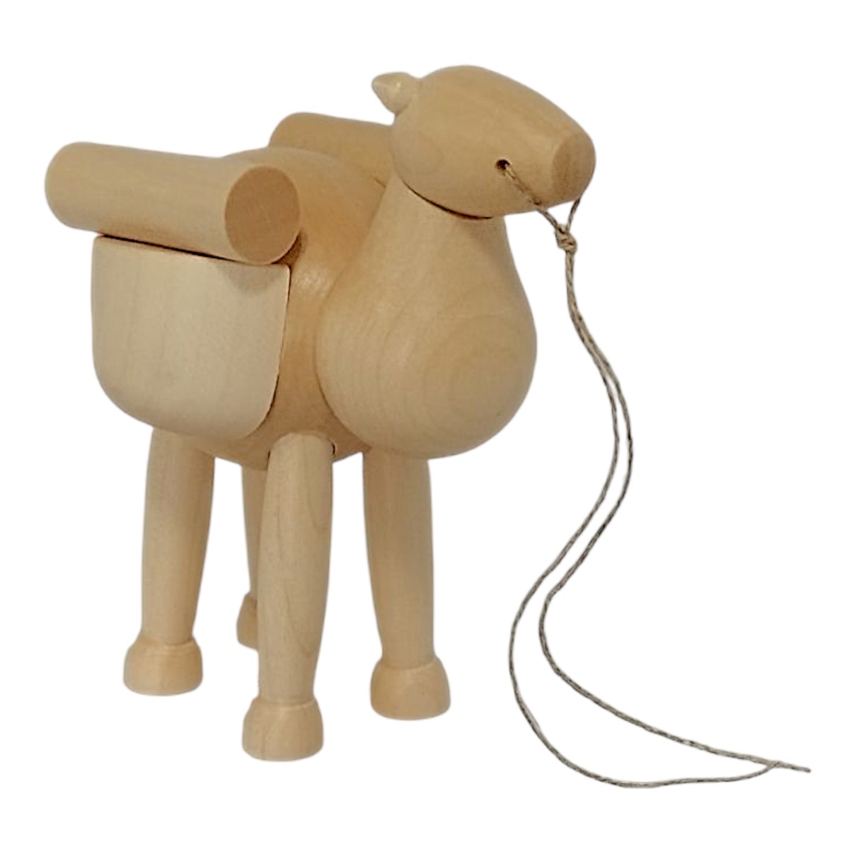 Camel standing with luggage, 12cm