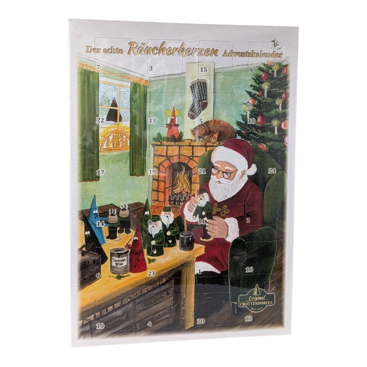 Crottendorfer Incense Cone Advent Calendar, 2026