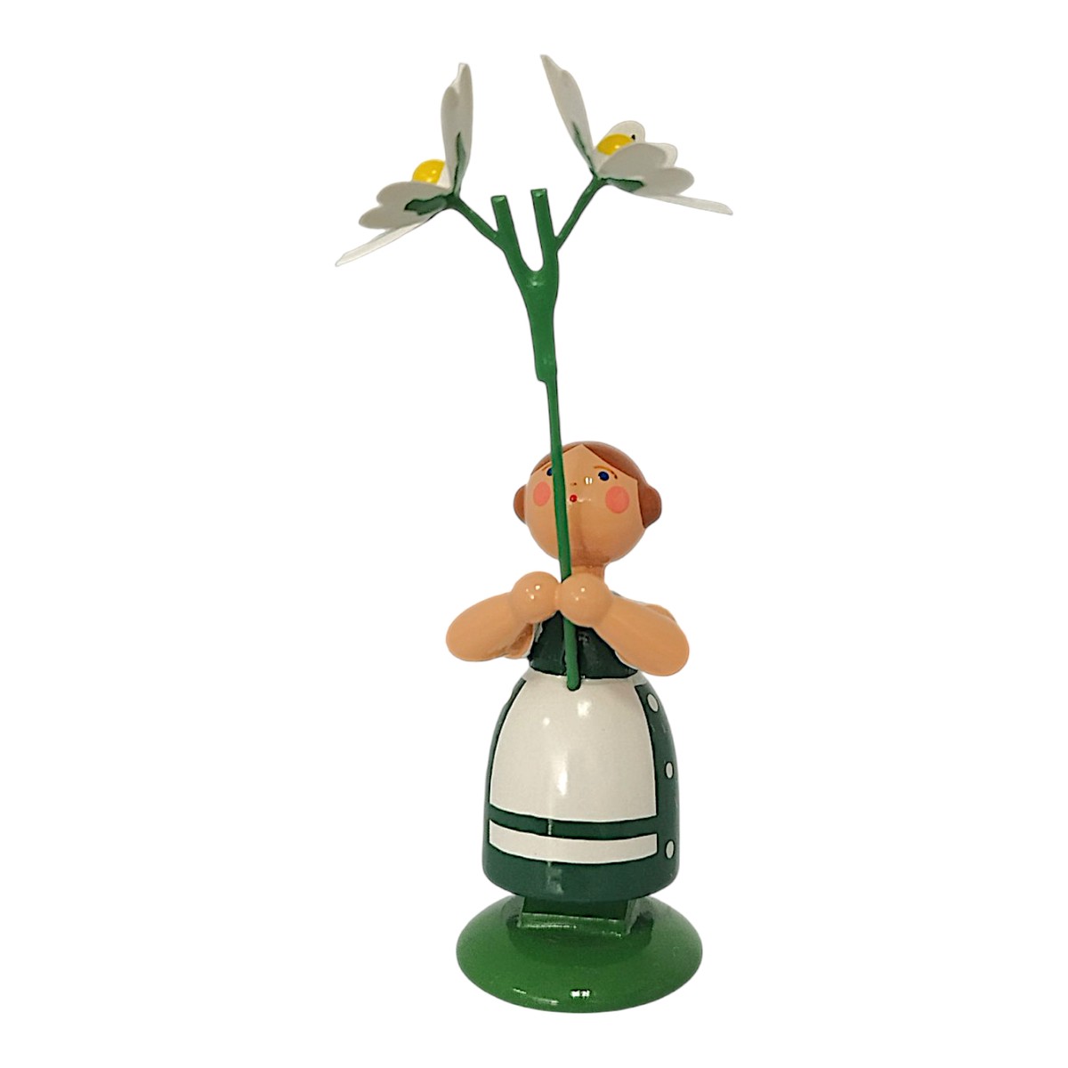 Flower girl with chickweed