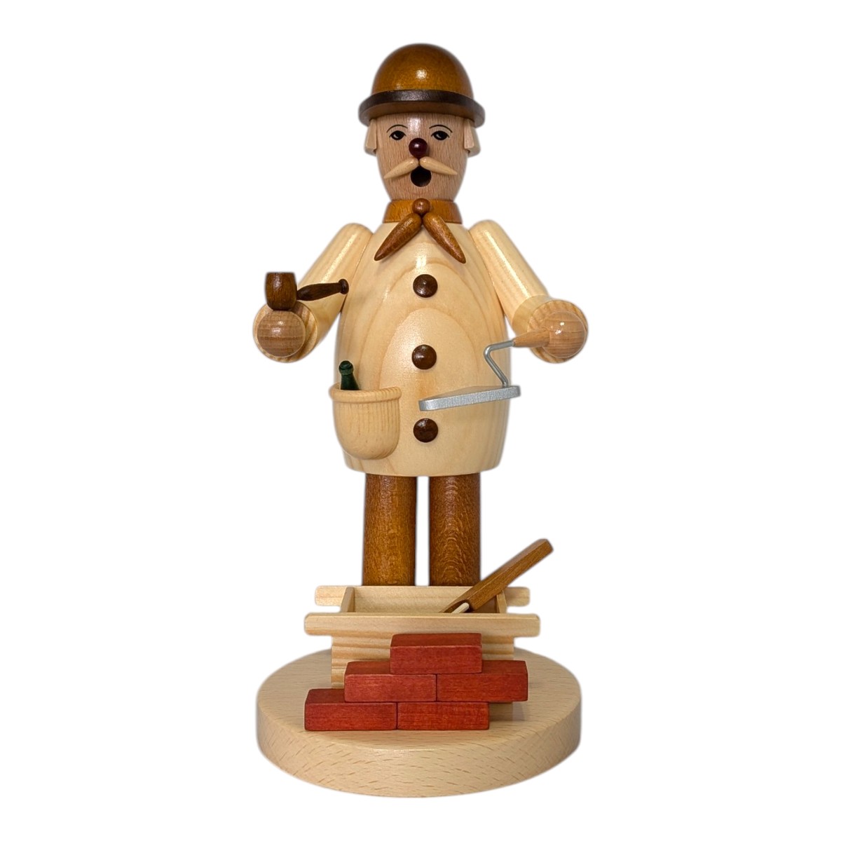Mason incense smoker, natural