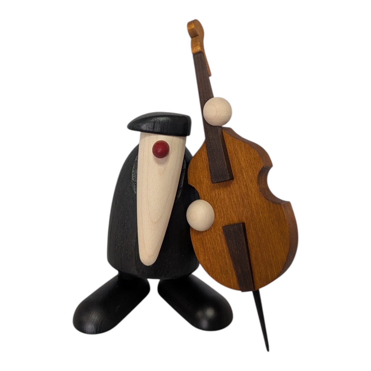 Mr. Schmidt on the double bass
