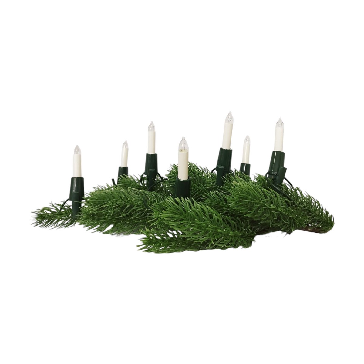 Narva indoor light chain with 30 mini shaft candles, white
