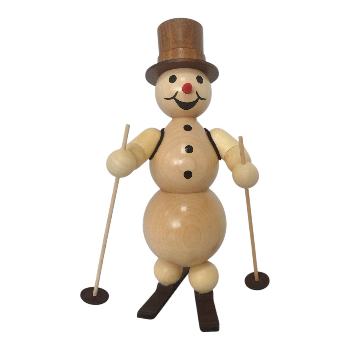 Snowman skier, medium