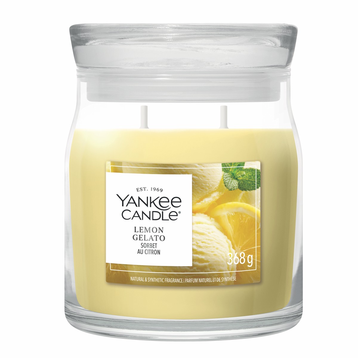 Yankee Candle Lemon Gelato Signature Medium