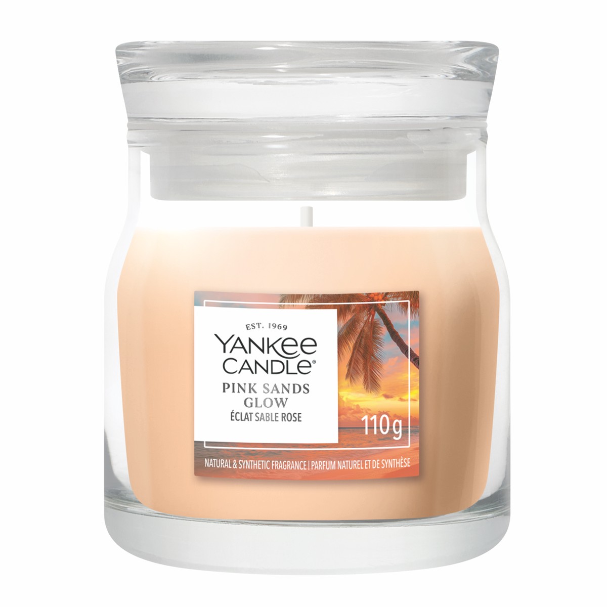 Yankee Candle Pink Sands Glow Signature Small