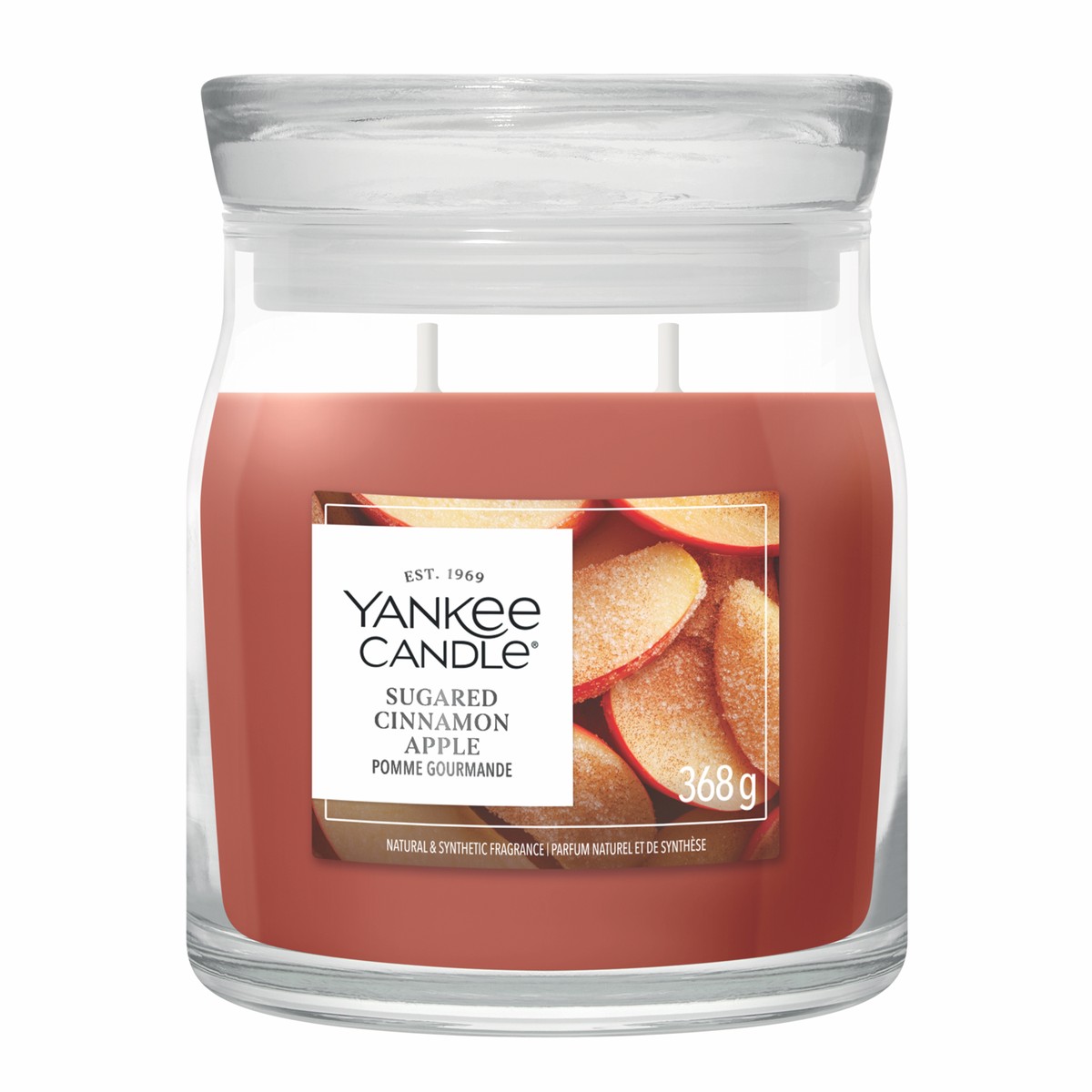Yankee Candle Sugared Cinnamon Apple Signature Medium