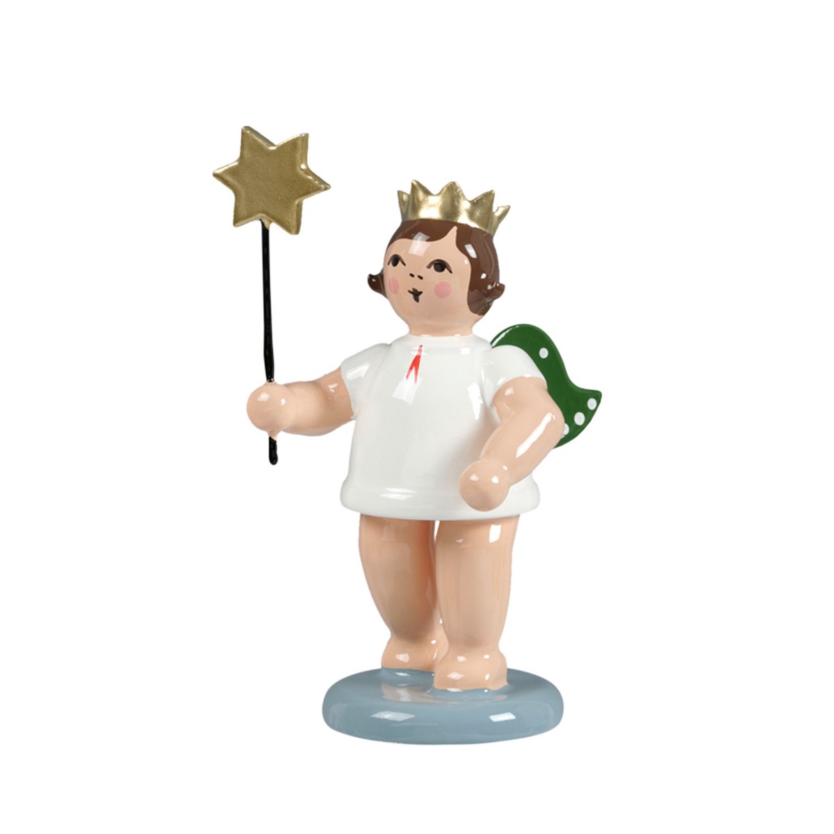 Angel with star with crown