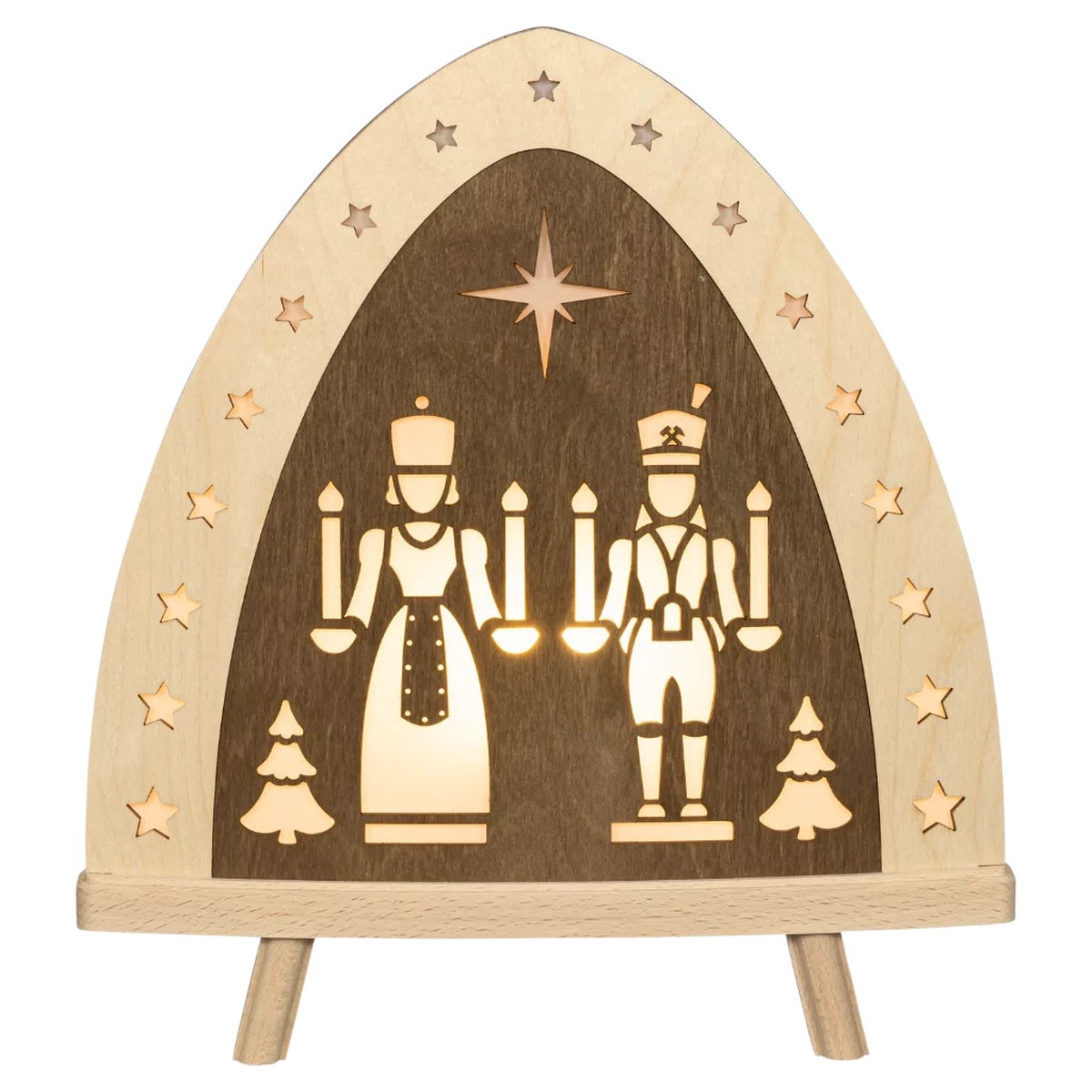 Floor lamp angel and miner, LED