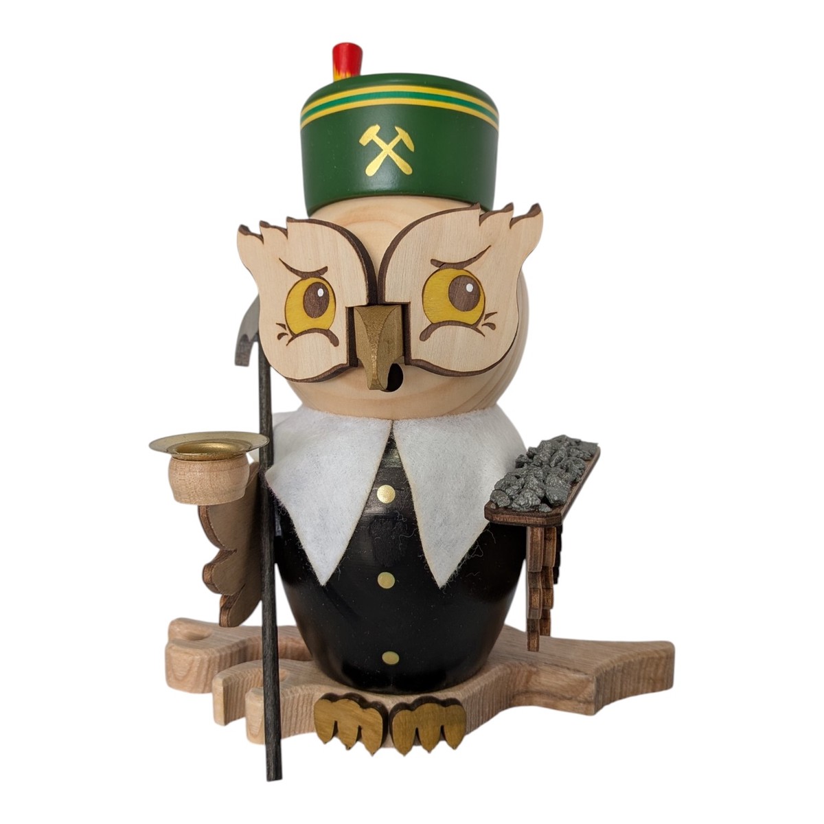 Owl Miner Incense Smoker