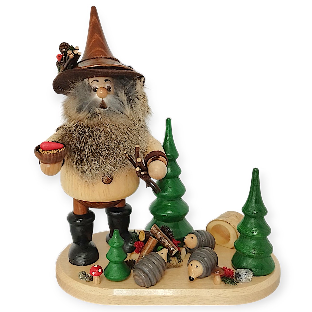 smoker forest gnome bird lover