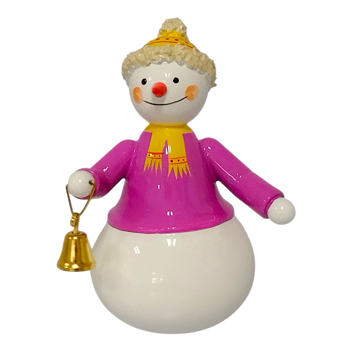 Snowman with bells