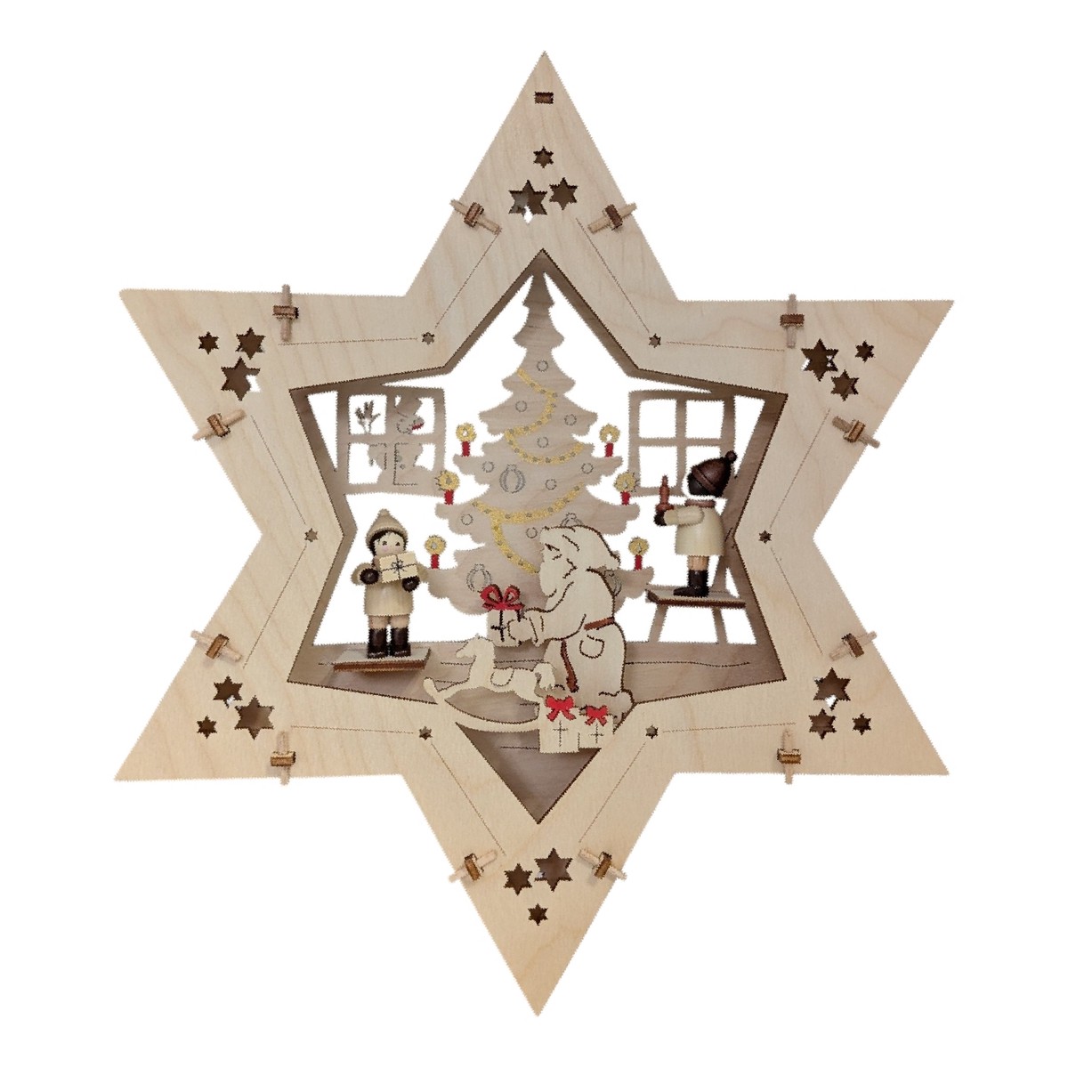 Winter Children Electric Window Star