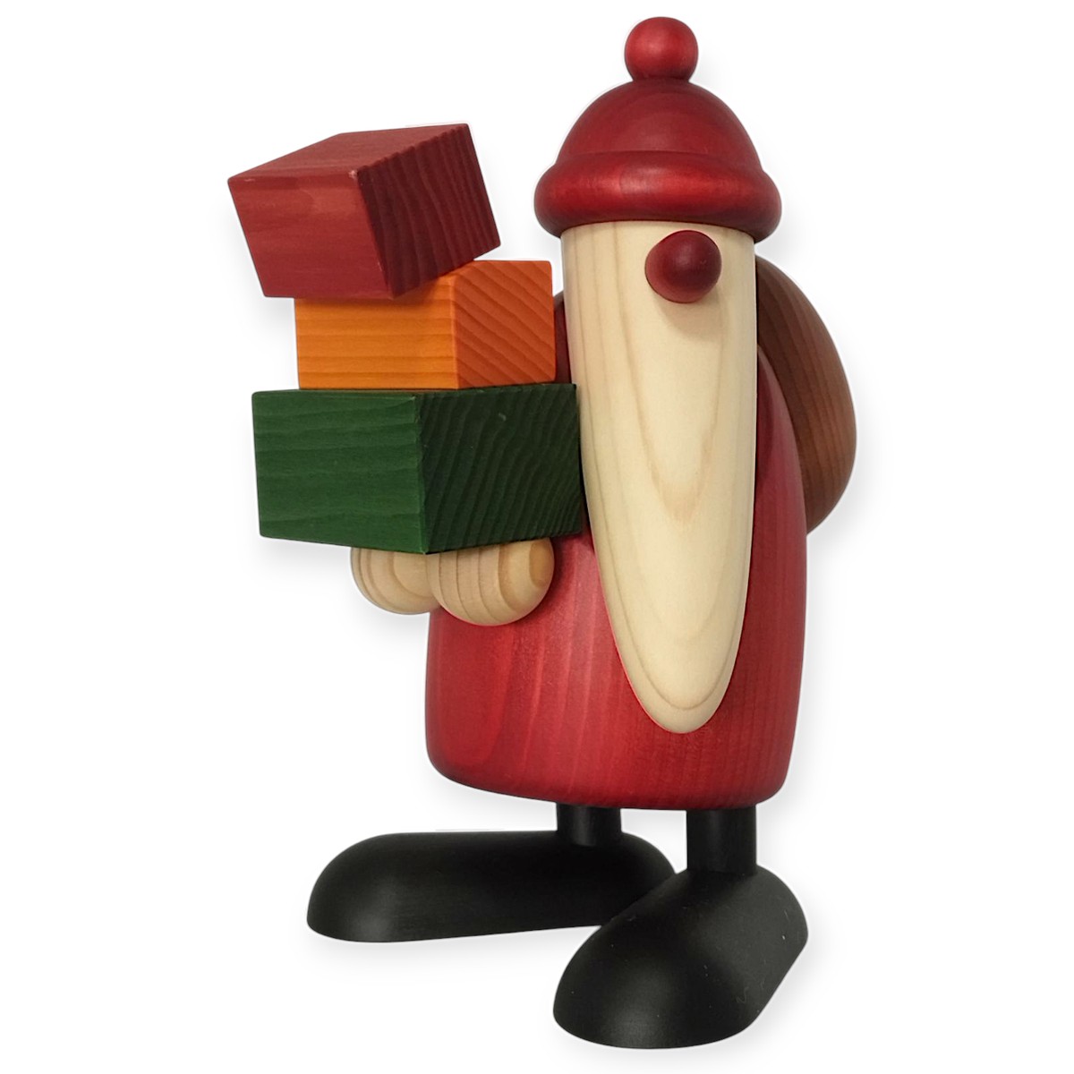 Santa Claus carrying gifts, large