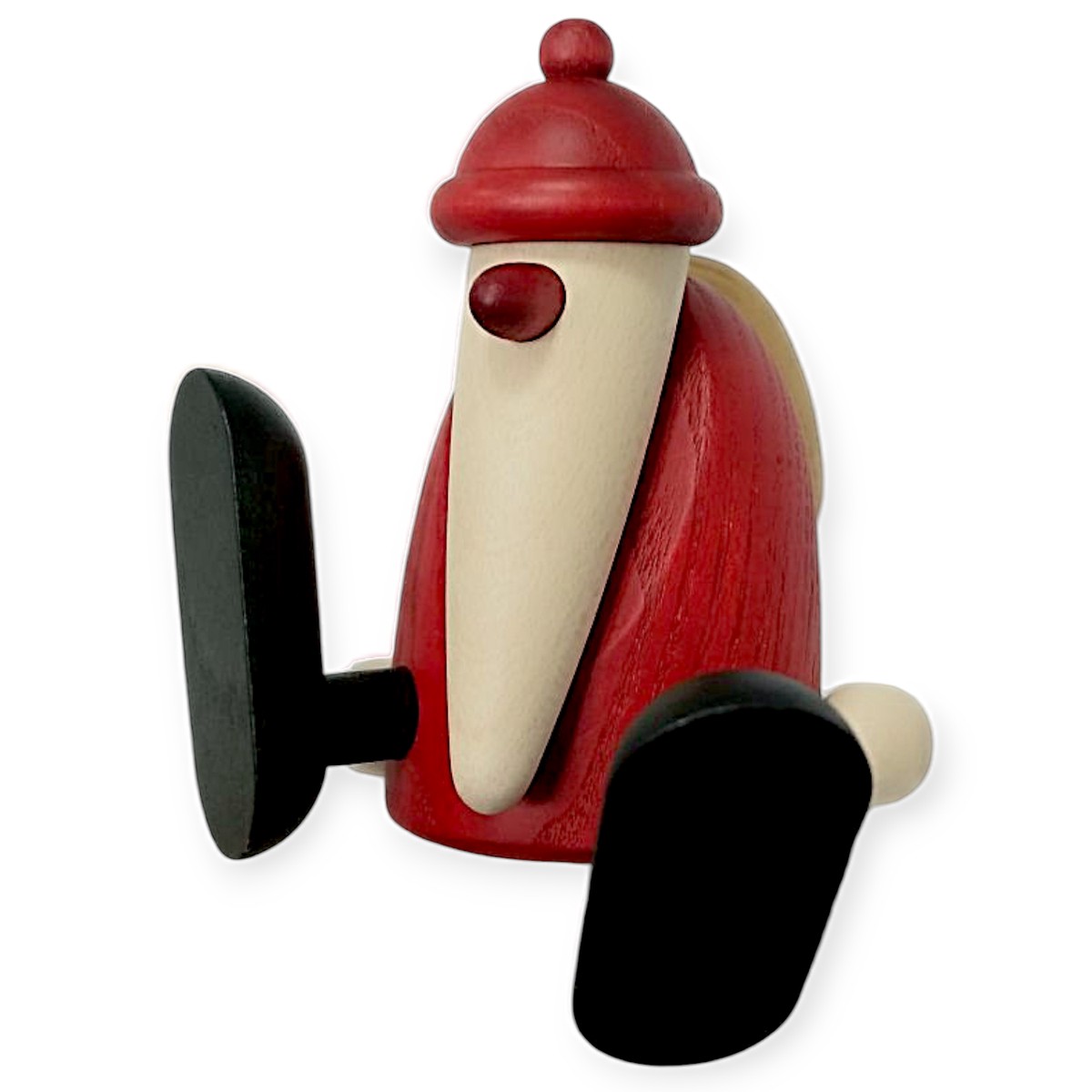 Santa Claus sitting, dancing, small