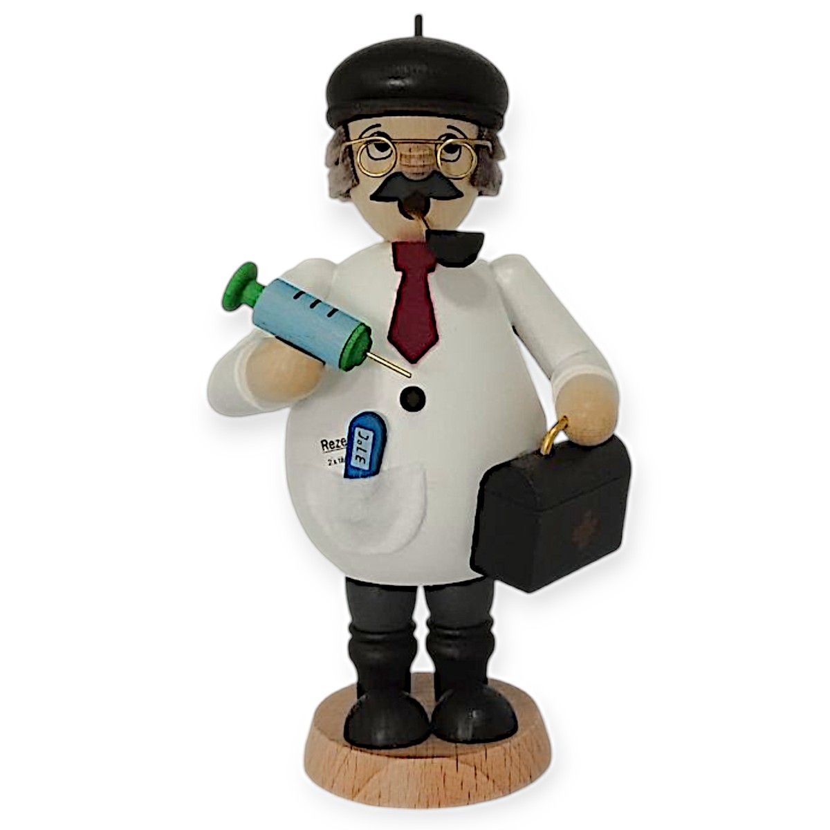 Smoking man doctor, colored