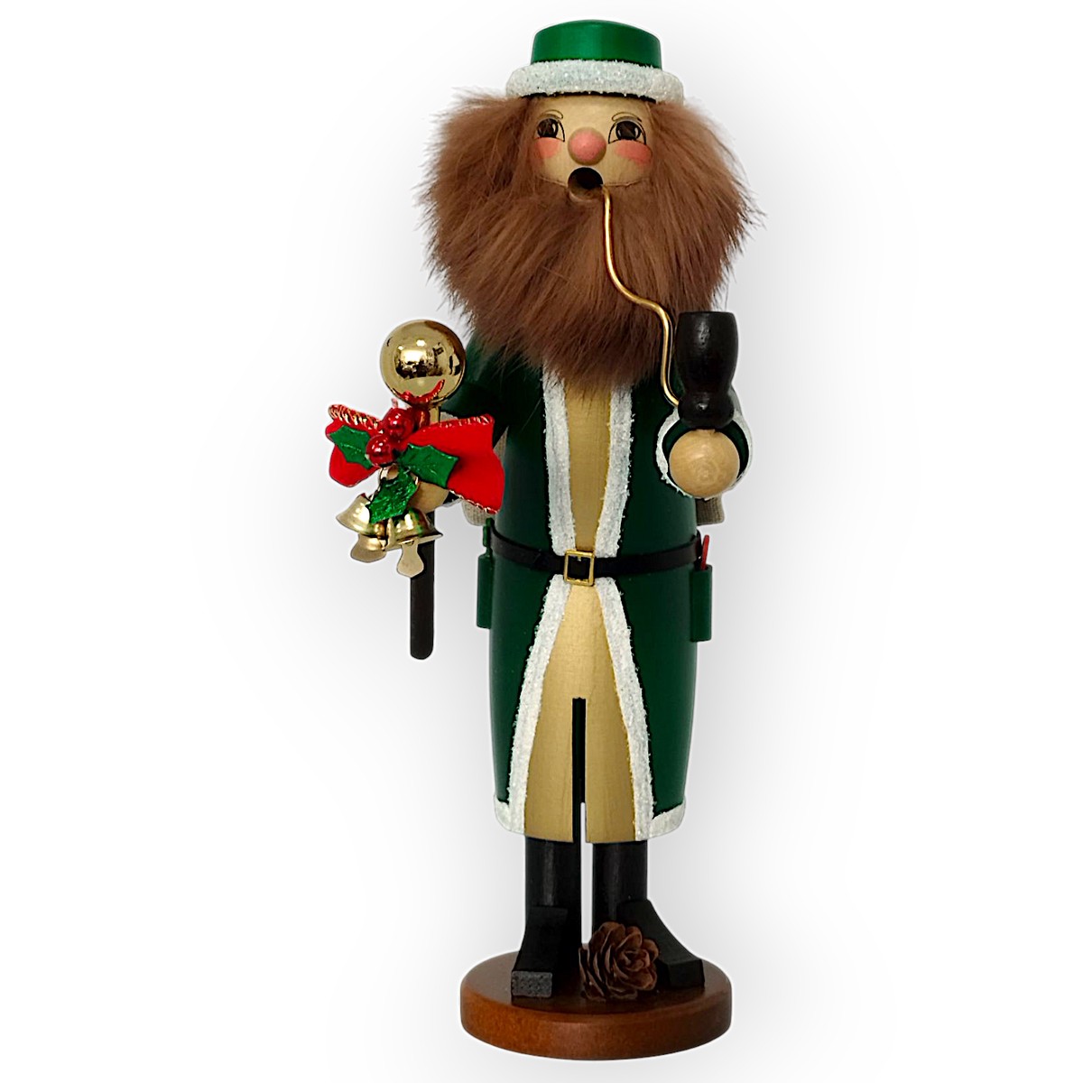 Smoking man Irish Santa