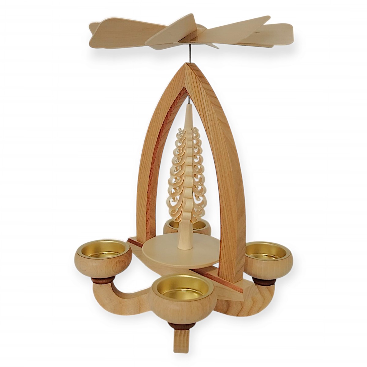 Tealight pyramid empty