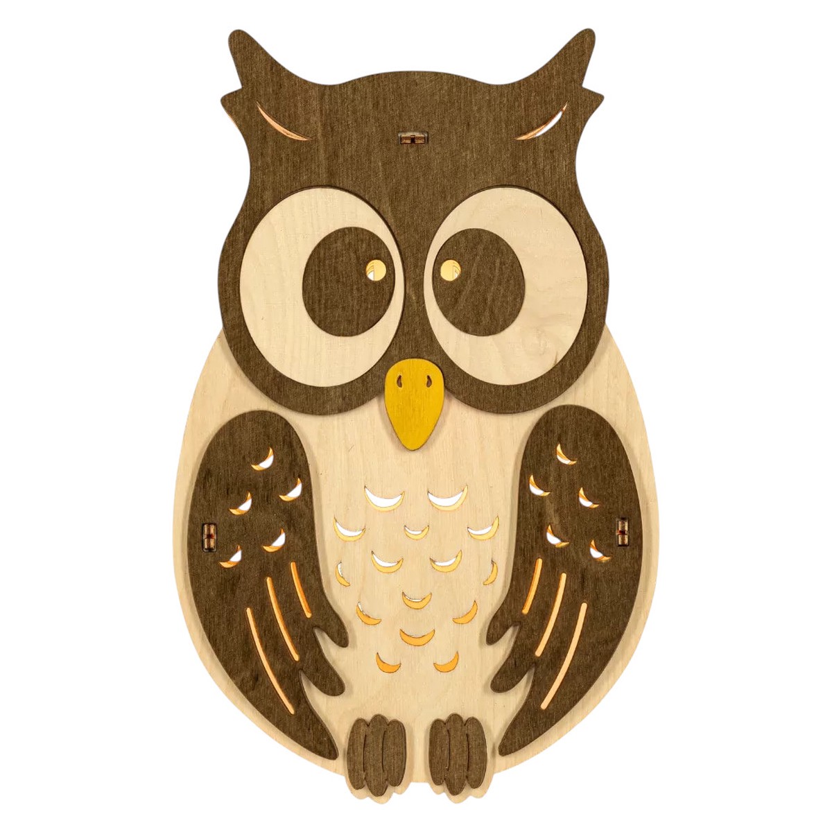 Window picture owl, electric