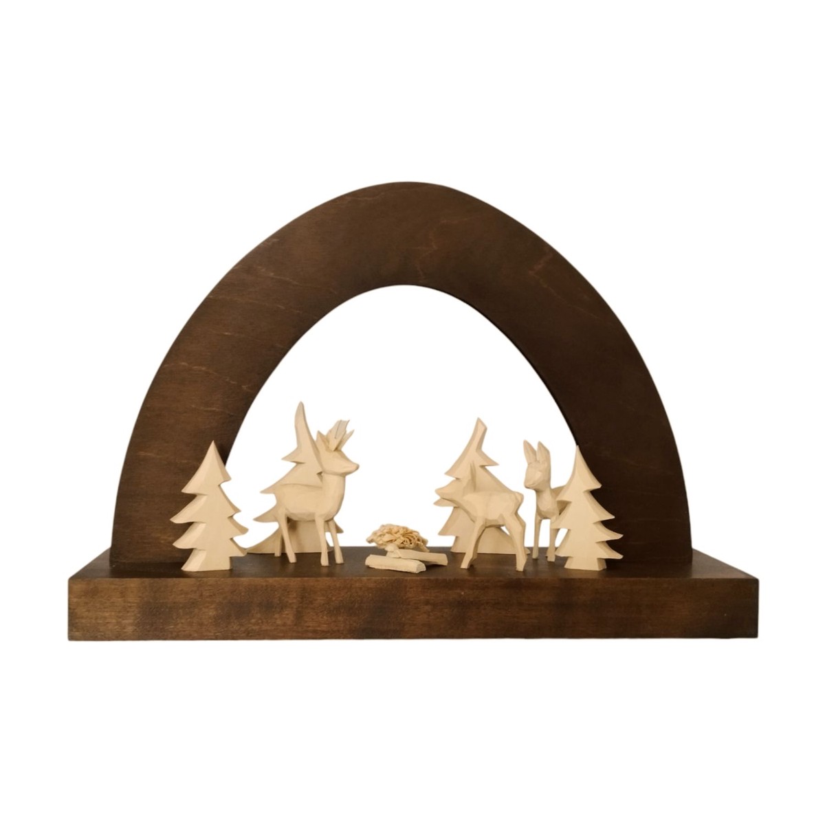Candle arch with forest motif