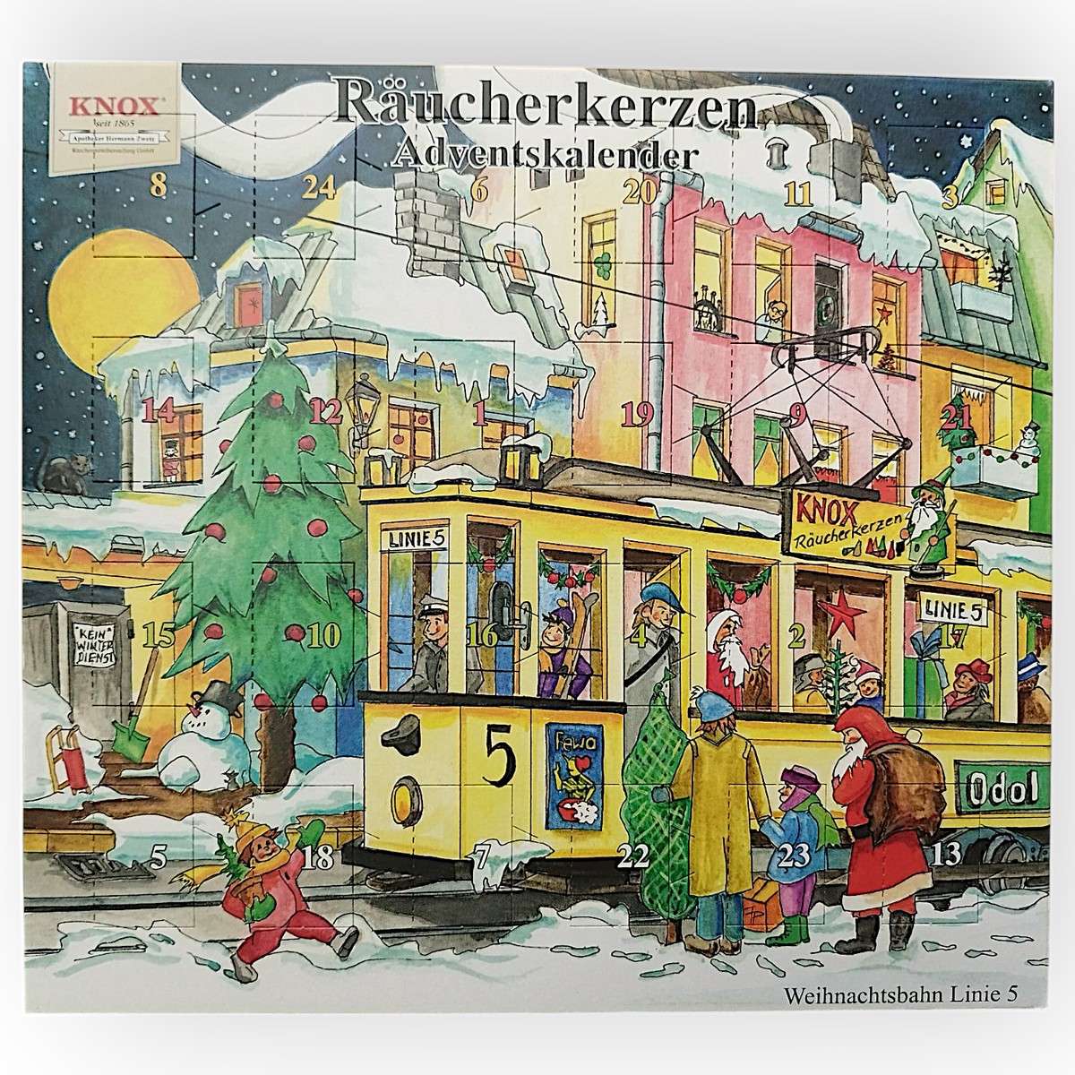 Knox Incense Cones Advent Calendar 2025