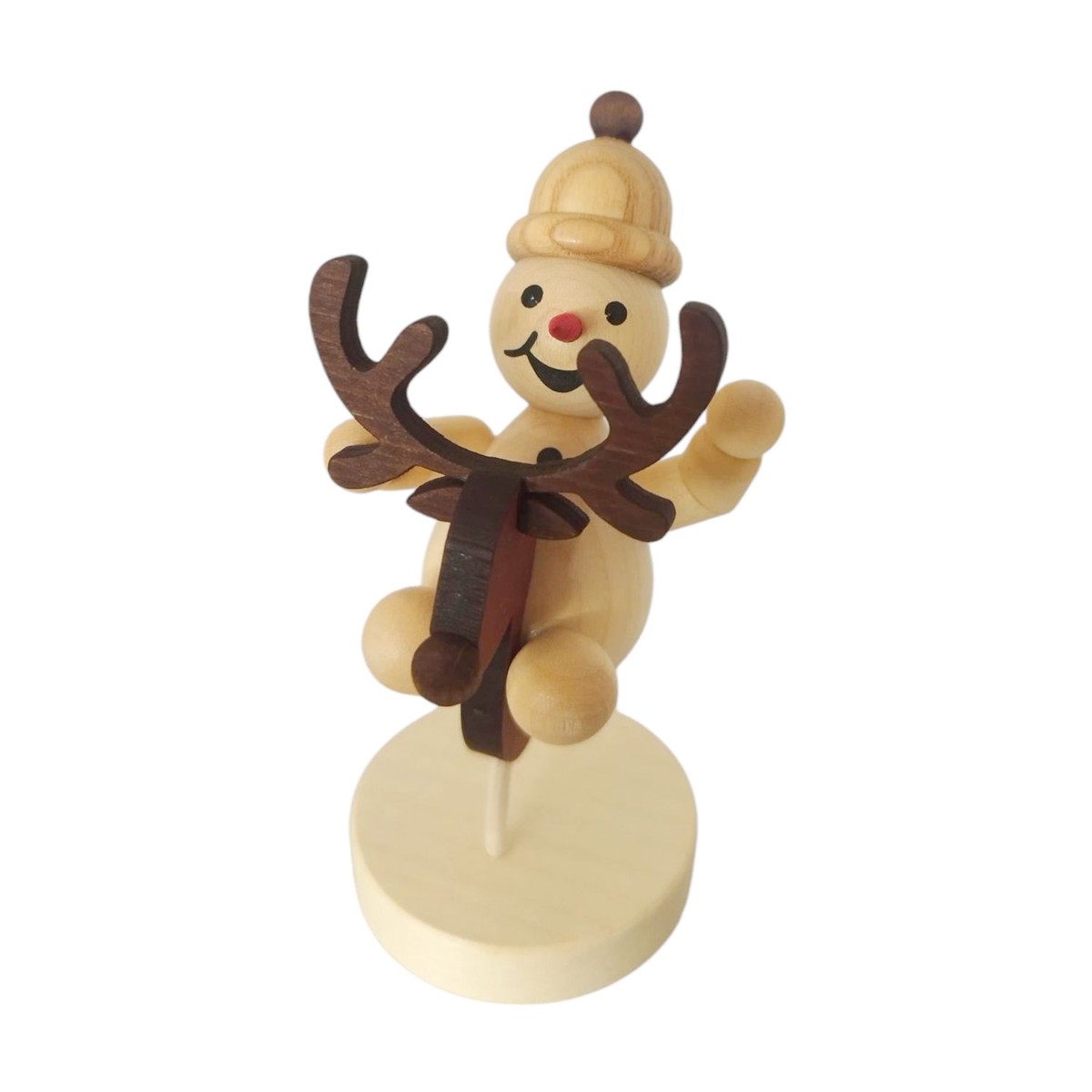 Snowman Junior on Rocking Animal