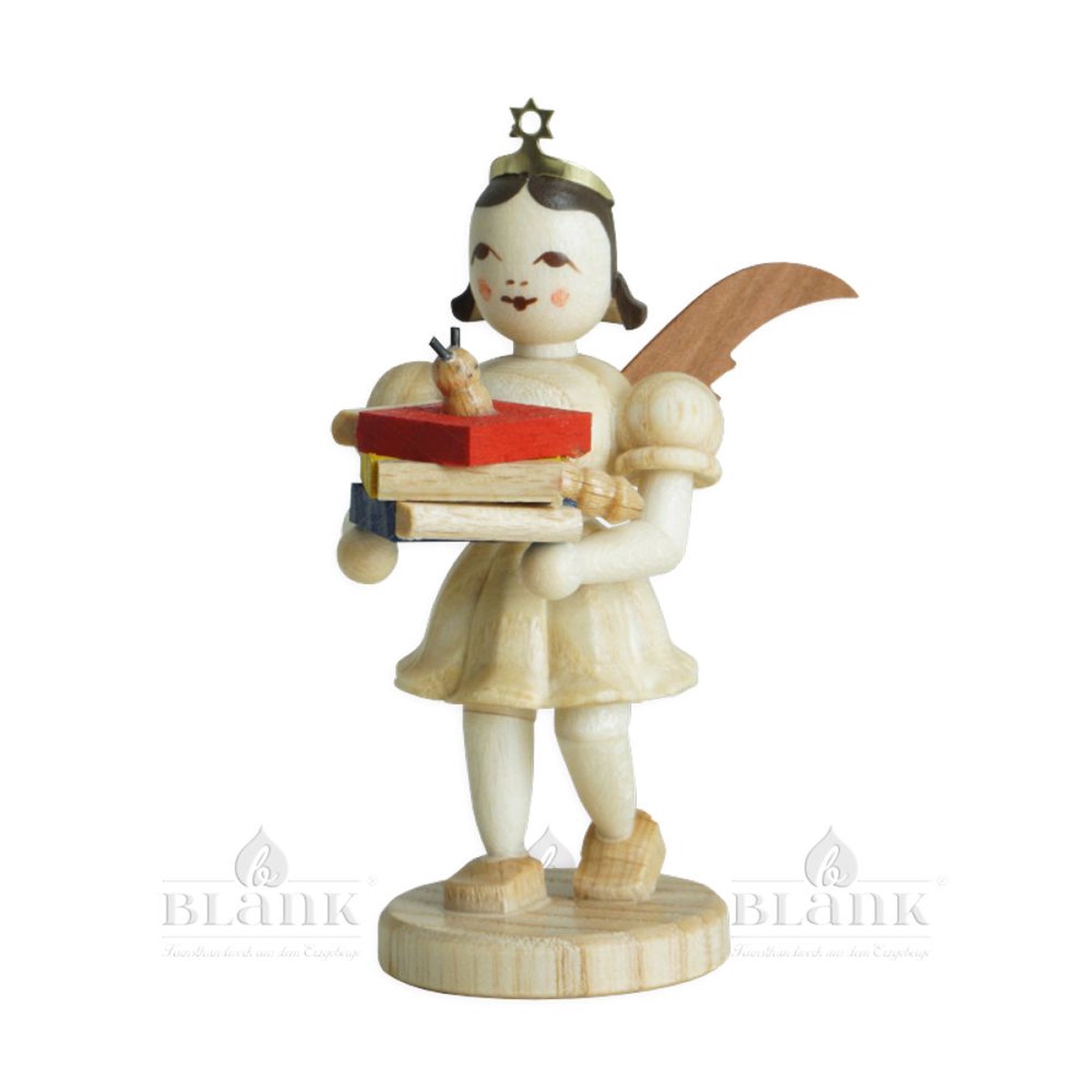 Blank short skirt angel bookworm