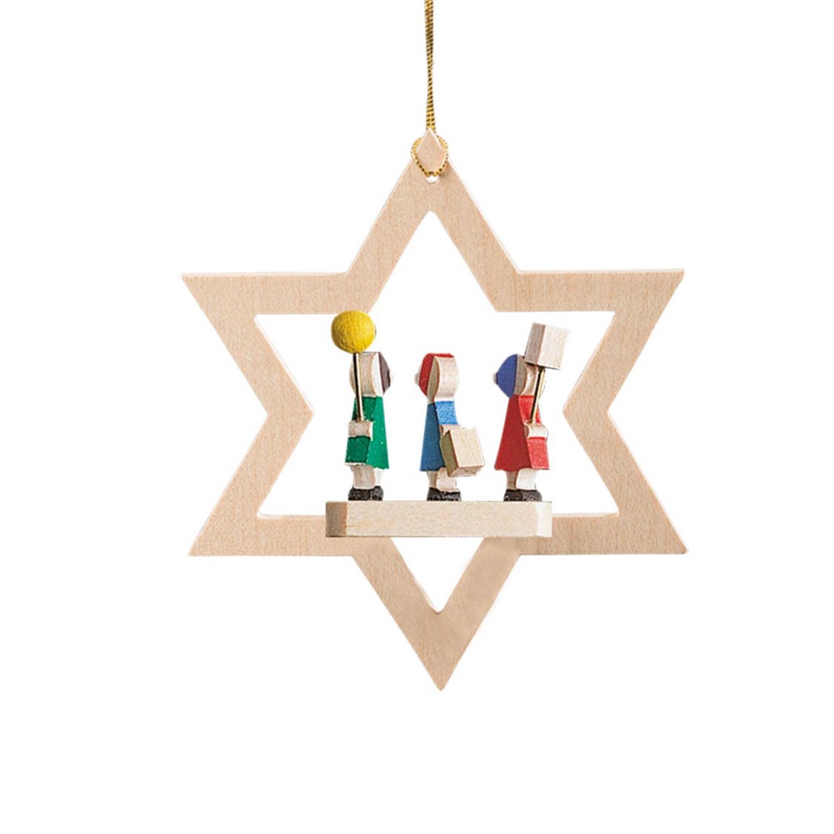 Hanging lantern children, miniature in a star