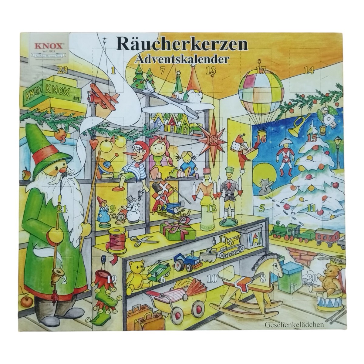 Knox Incense Cones Advent Calendar 2024