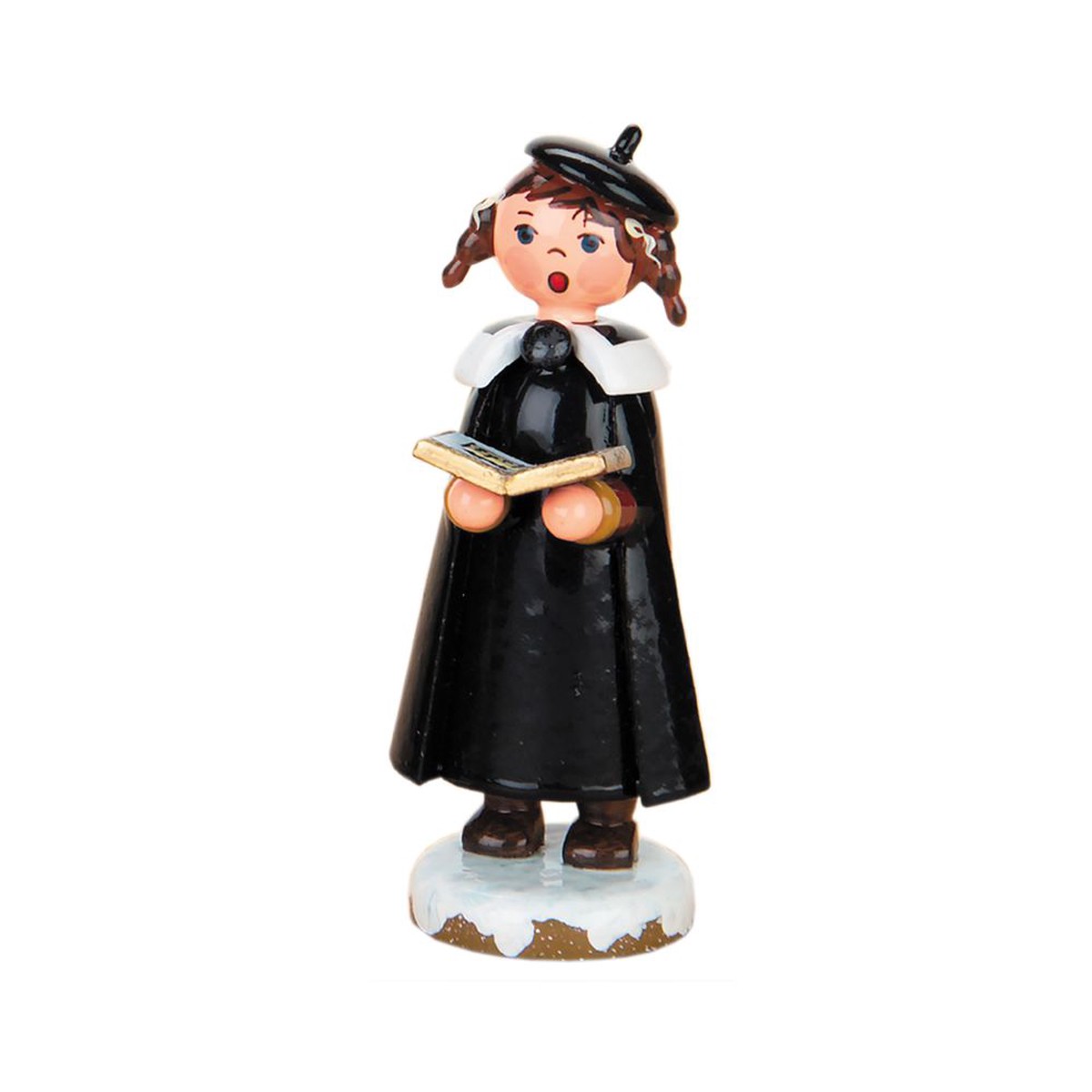 Hubrig Carol girl with book and braids