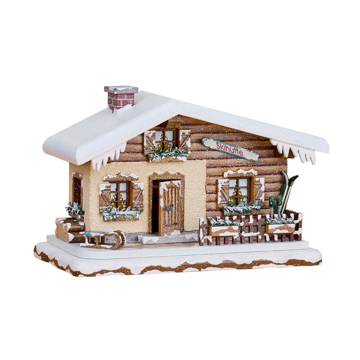 Winter children  winter house / ski hat