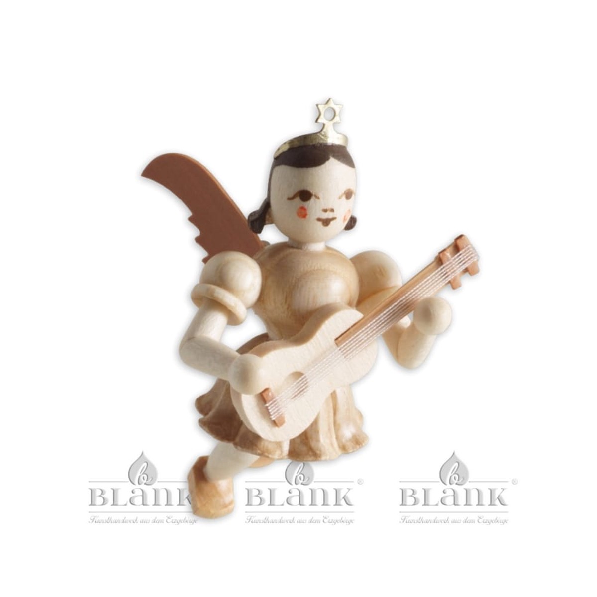 Blank floating angel with guitarBlank floating angel with guitar