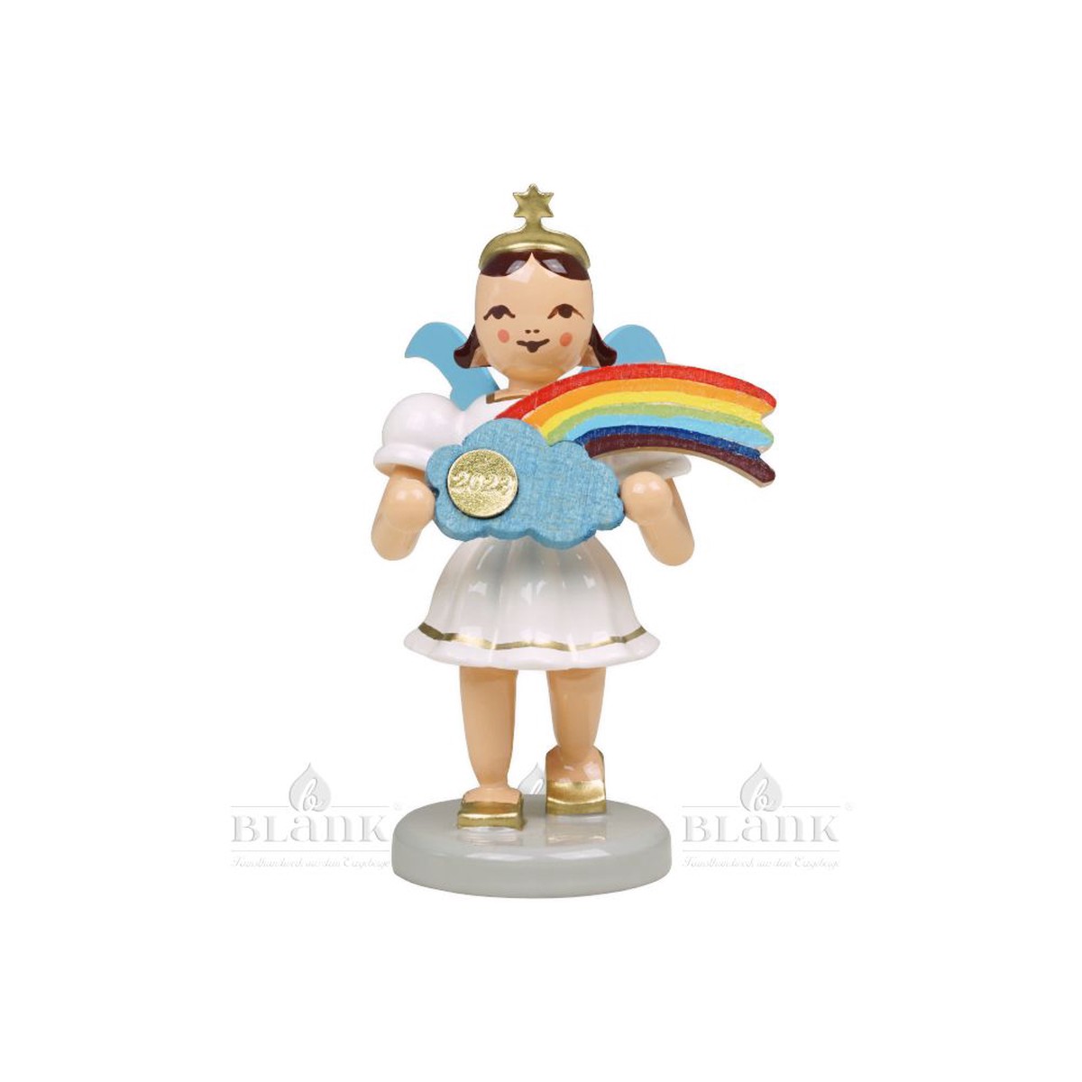Blank short skirt angel rainbow colored, special edition 2023
