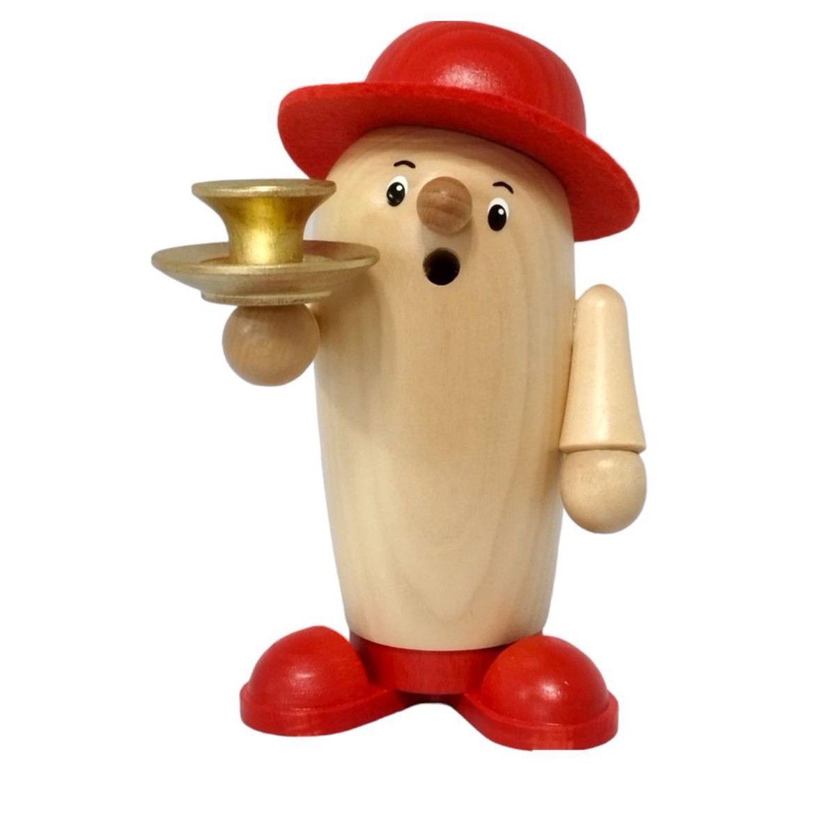 smoker Rudi with candle holder