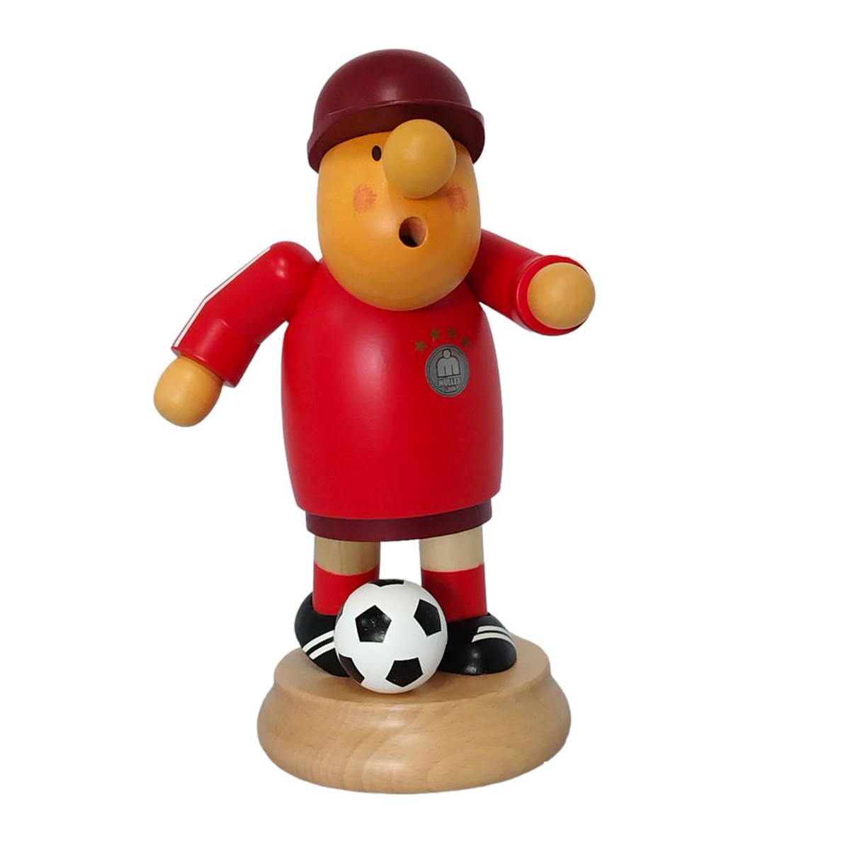 Smoking man Mllerchen footballer