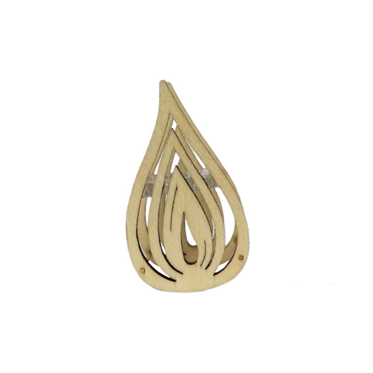 Attachment element flame, small