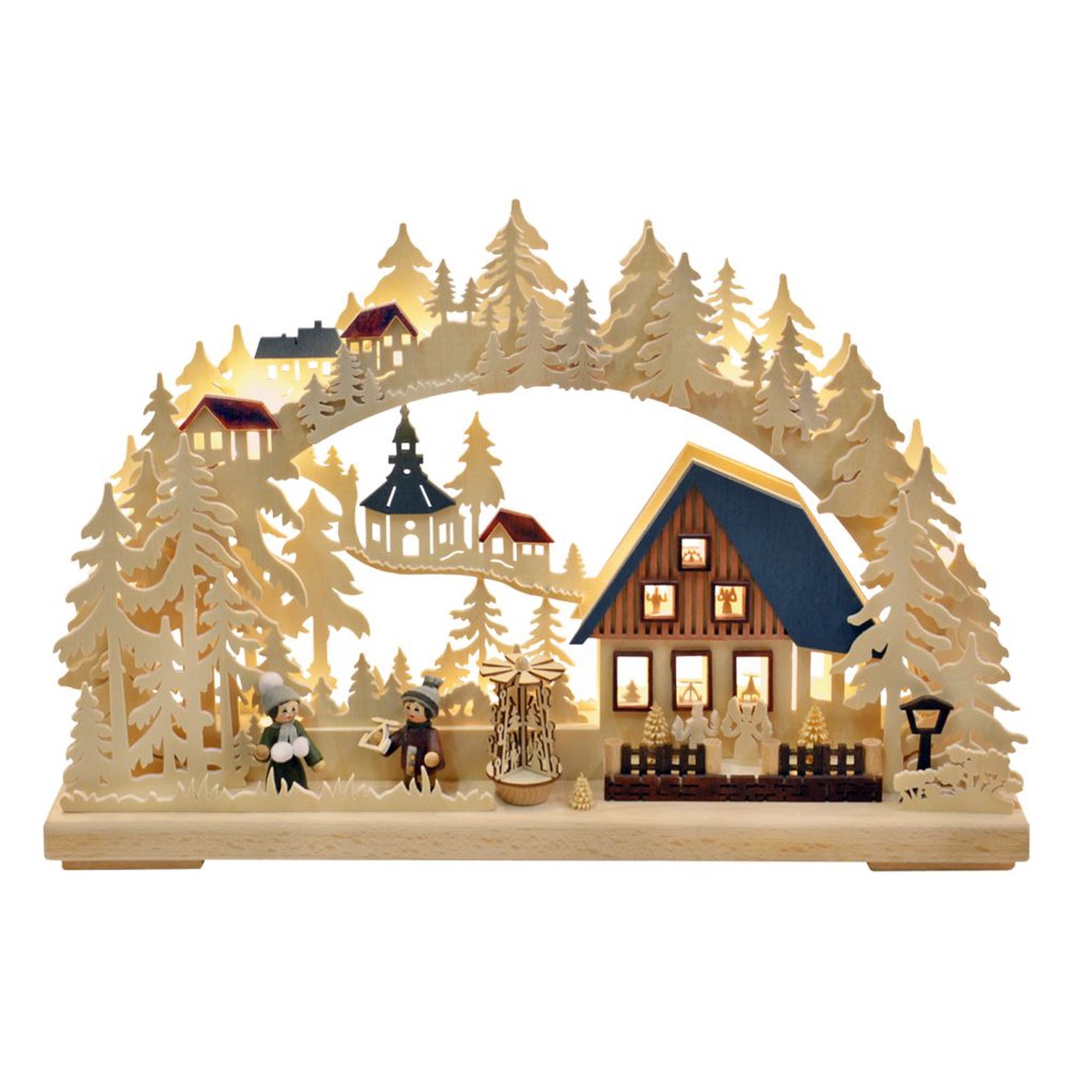 Candle arch small pyramid house