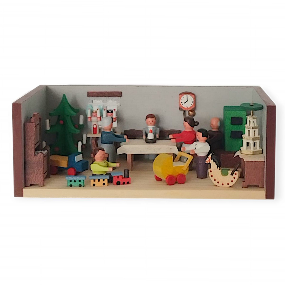 Miniature parlor Christmas parlor