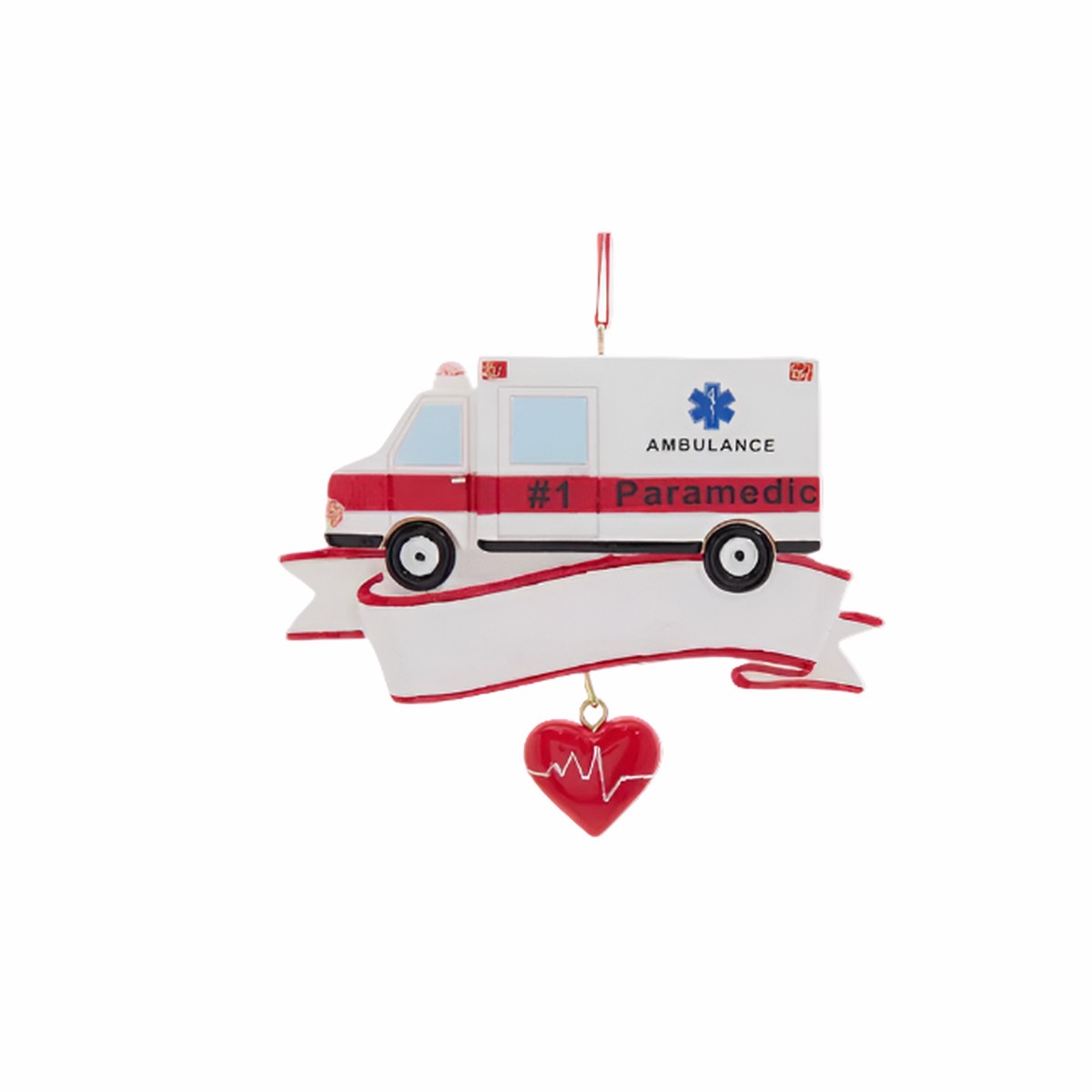 #1 Paramedic Ornament