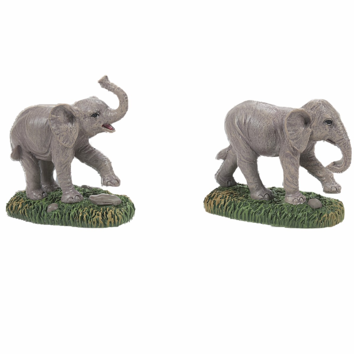 Zoological Garden Elephant Set of 2