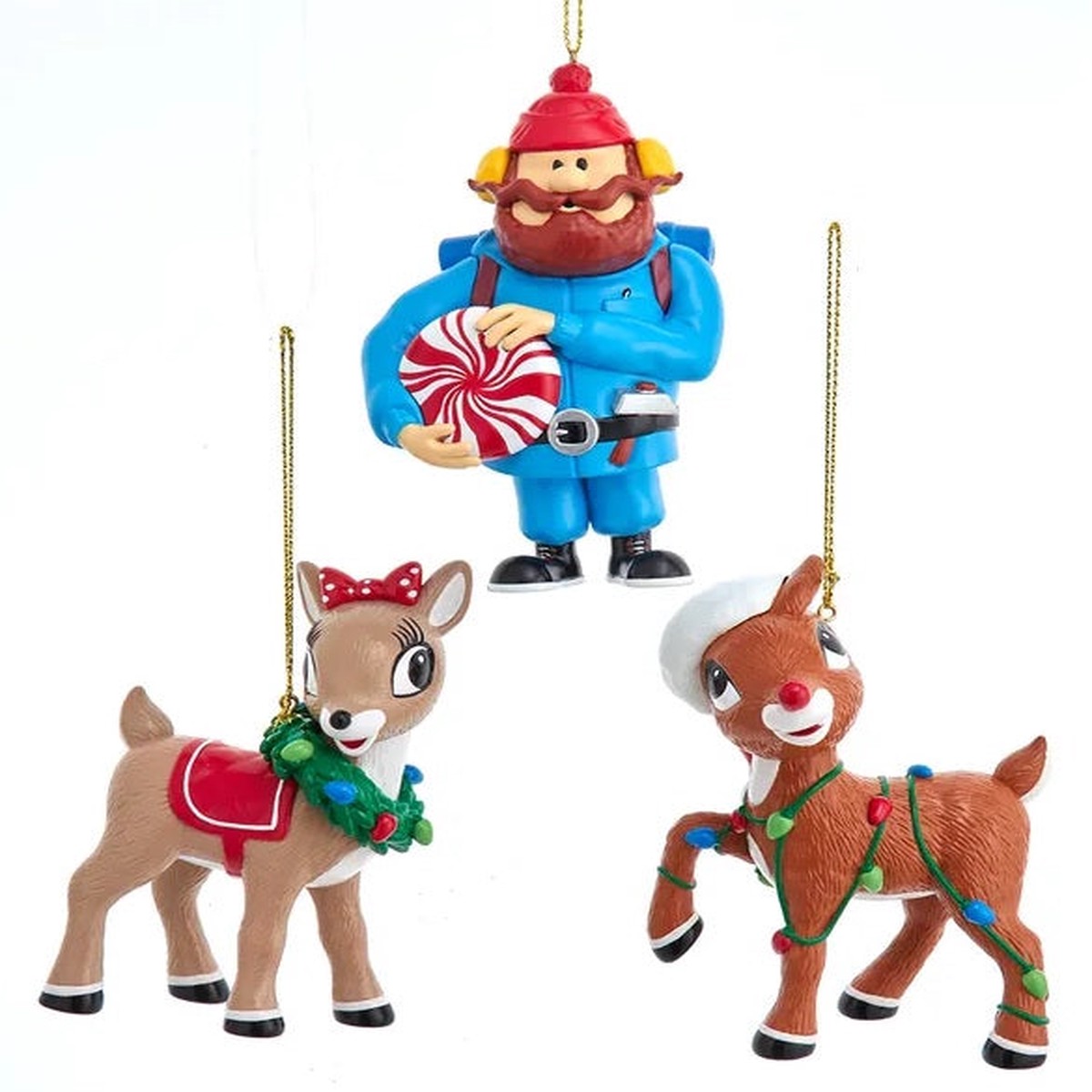 Rudolph the Red-Nosed Reindeer Themed Ornament